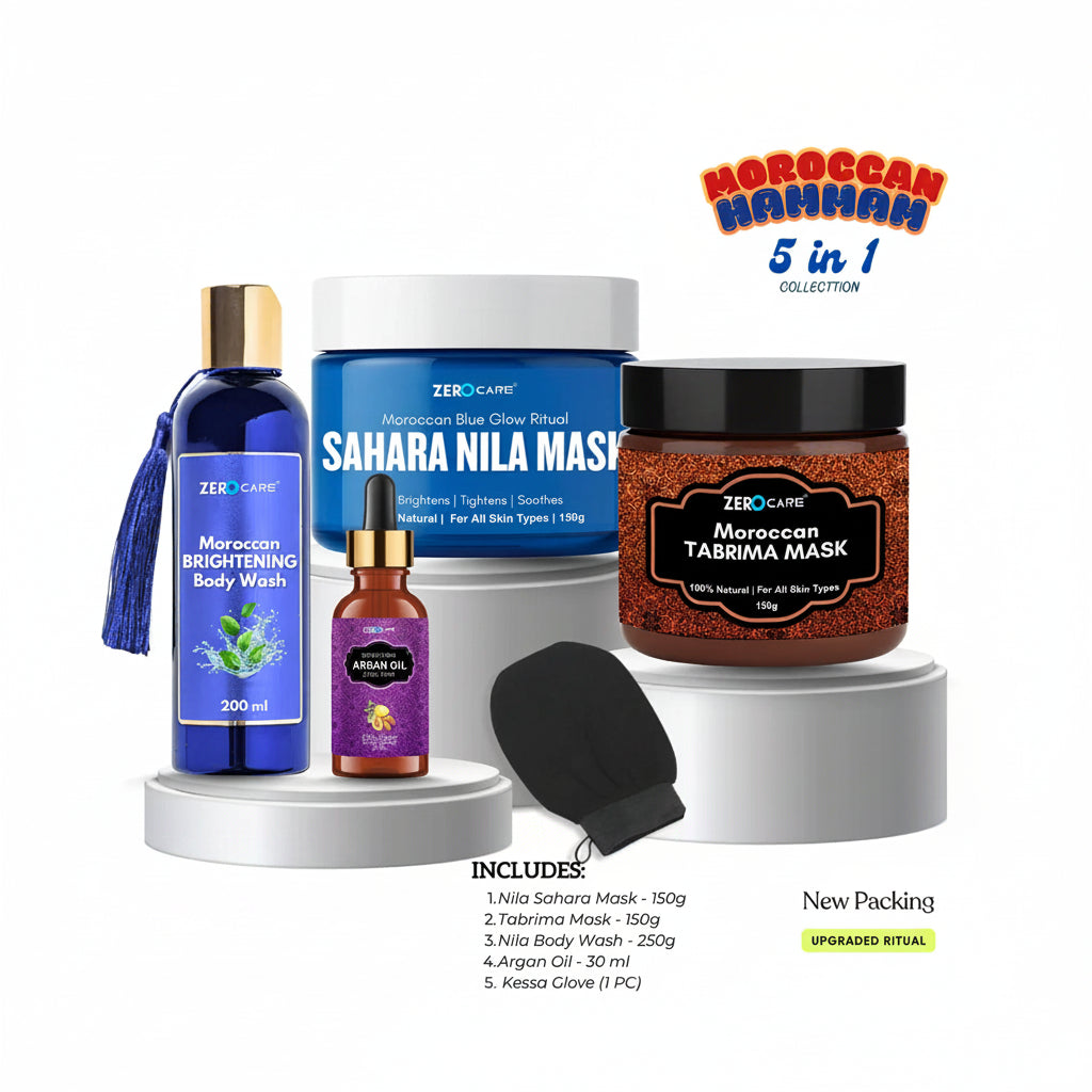 ZC 501 Moroccan Hammam Glow Ritual - Zero Care Pakistan